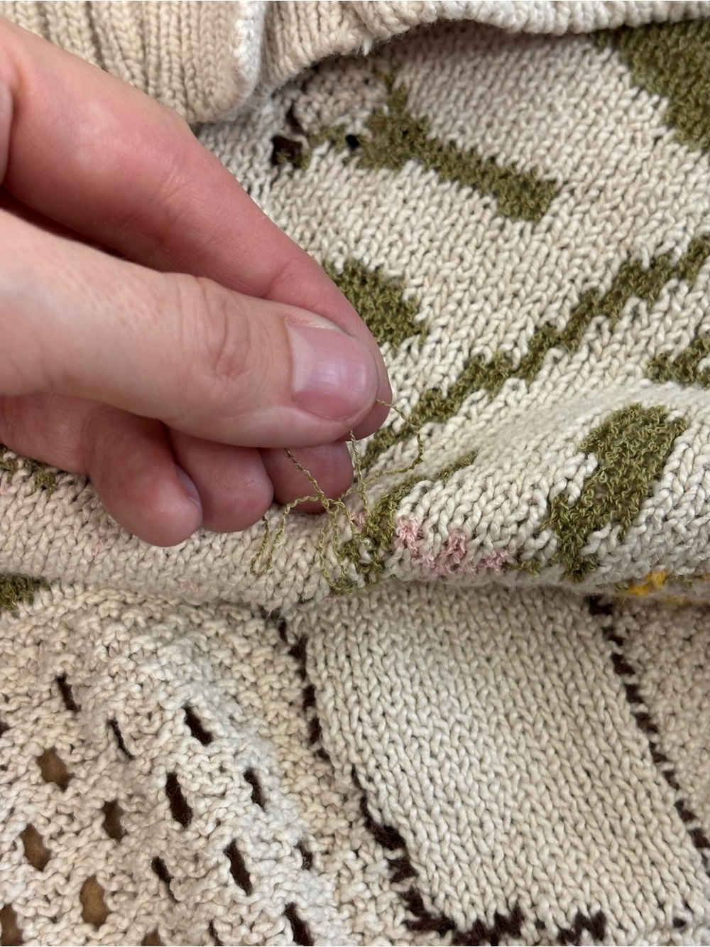 Anthropologie Open Stitch Cardigan - Picture 8 of 16